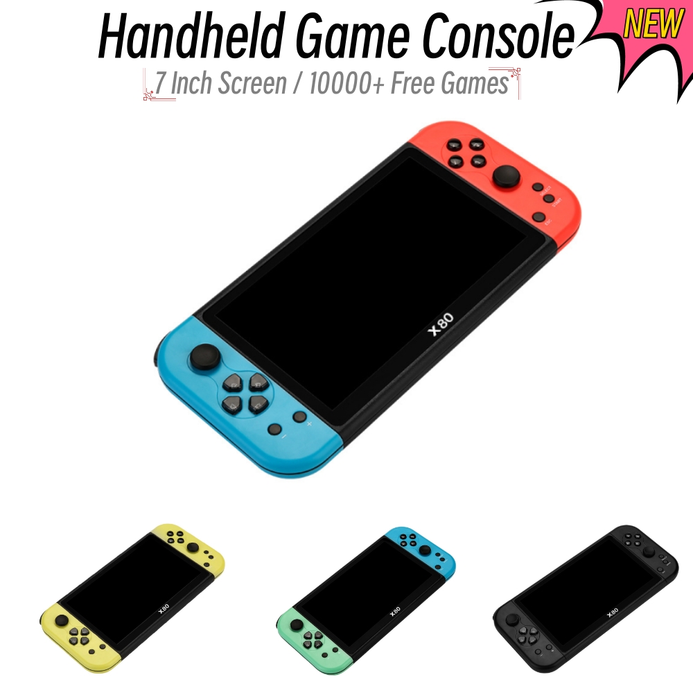 Gaming Console G90 - 10000 jogos gratuitos x80 console de