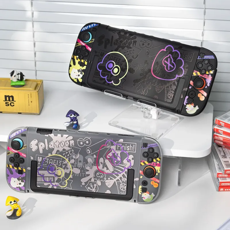 Gaming Console With - Capa Protetora Anime para Nintendo Switch