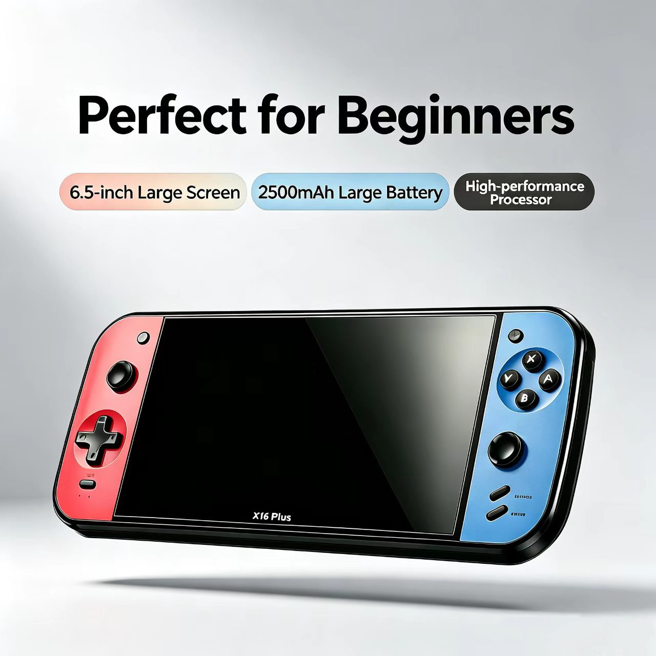 Gaming Console G90 - Console de Jogo Portátil Retro X16PLUS,
