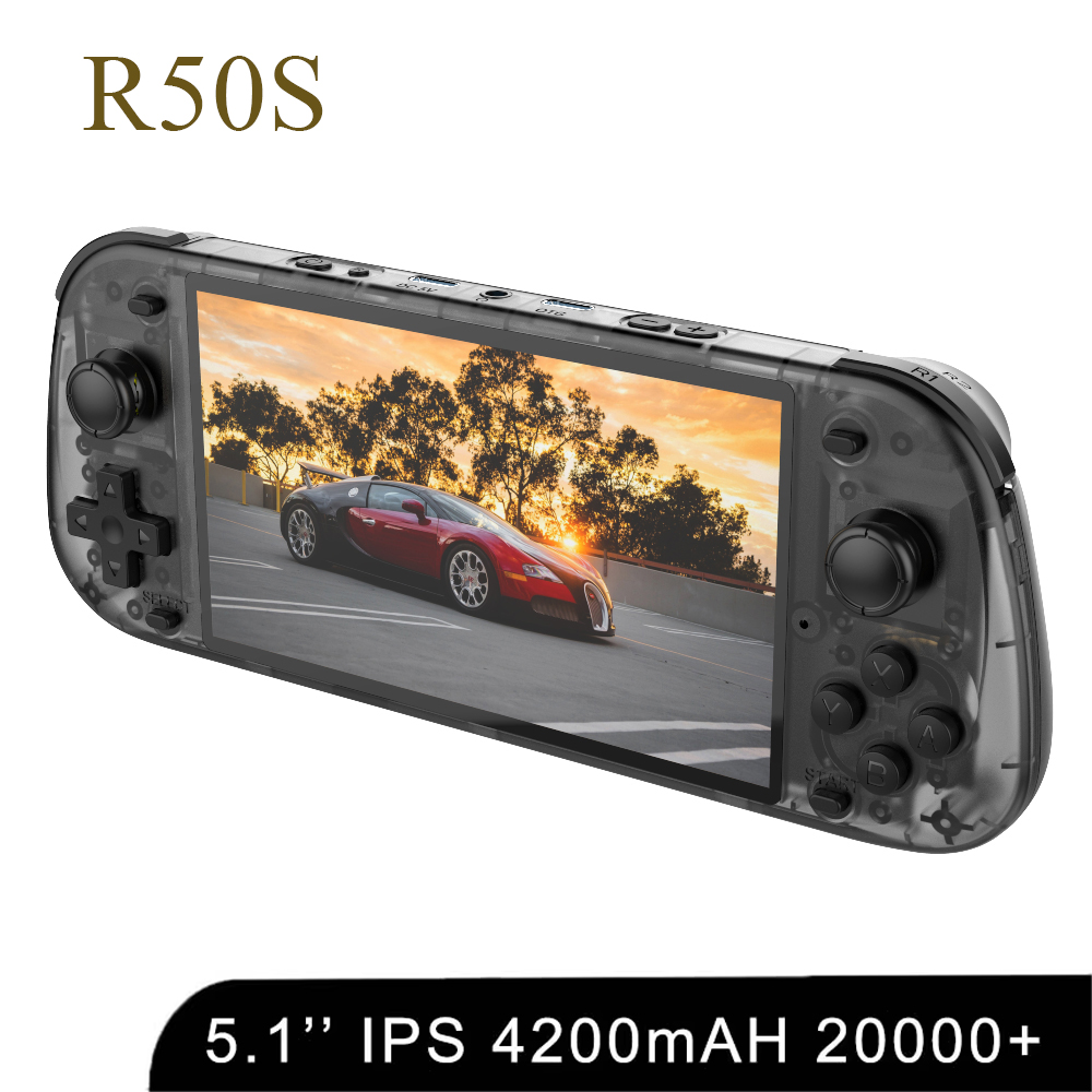 Gaming Console G90 - 5.1 polegada novo r50s retro handheld