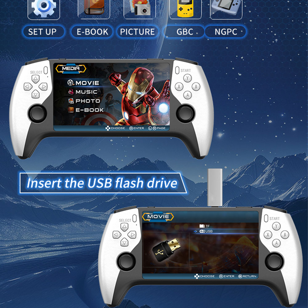 Novo Console de Jogos Portátil - Gaming Console G90 avaliação e preço