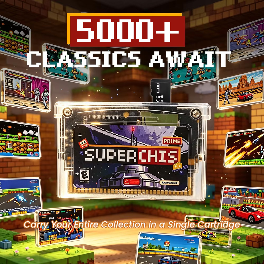 Cartucho de Jogo Retro Superch - Gaming Console Portable avaliação e preço