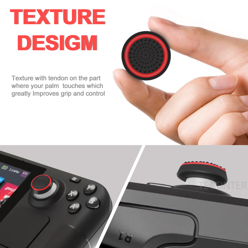 4PCS Capas de Silicone para Th - Gaming Console Pc avaliação e preço