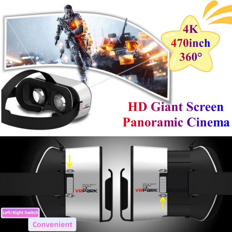 VR Headset com Vídeo 3D HD par - Gaming Console Vr avaliação e preço