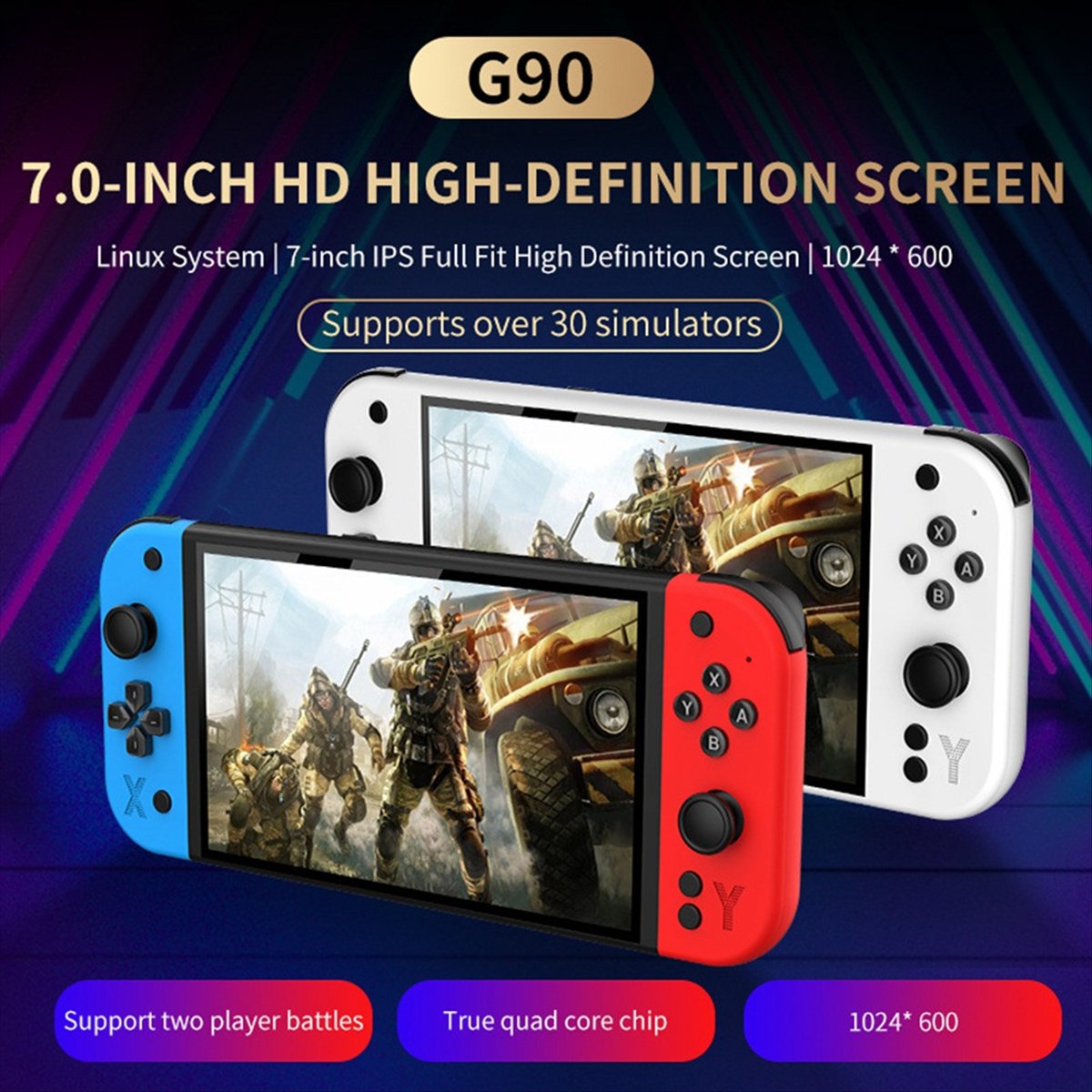 * A99Z G90 Console de jogos po - Gaming Console G90 avaliação e preço
