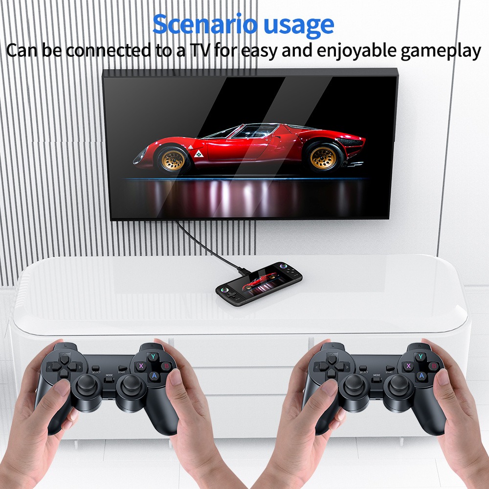 Novo m27 7 Polegada tela ips c - Gaming Console G90 avaliação e preço