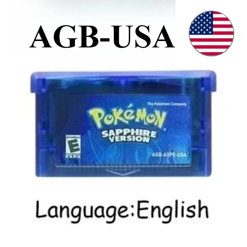 Cartucho de Jogo GBA Série Pok - Gaming Console Video avaliação e preço